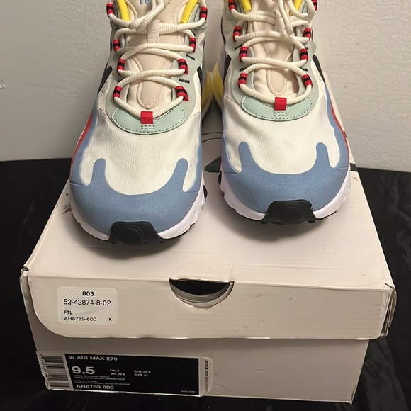 Women's Air Max 270 React “Bauhaus” Size 9.5 Women - Picture 15 of 15